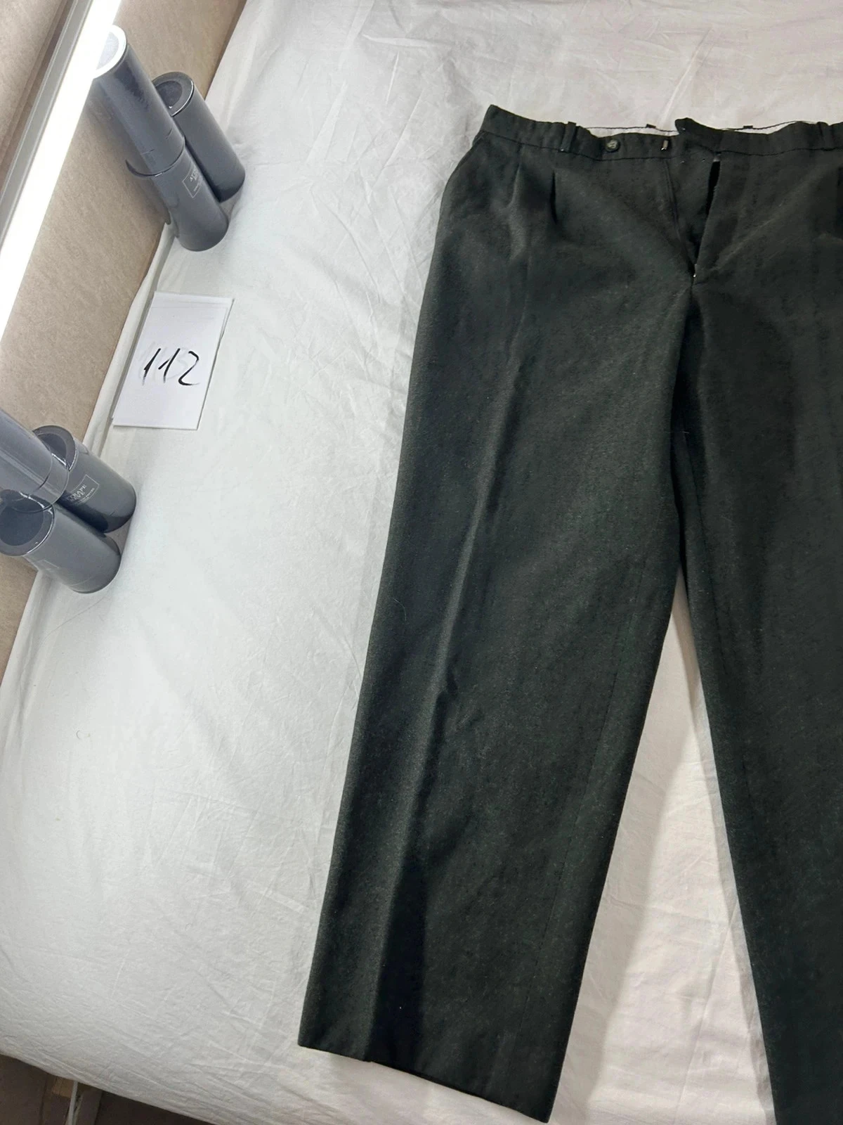 Vintage straight wool trousers – photo 3